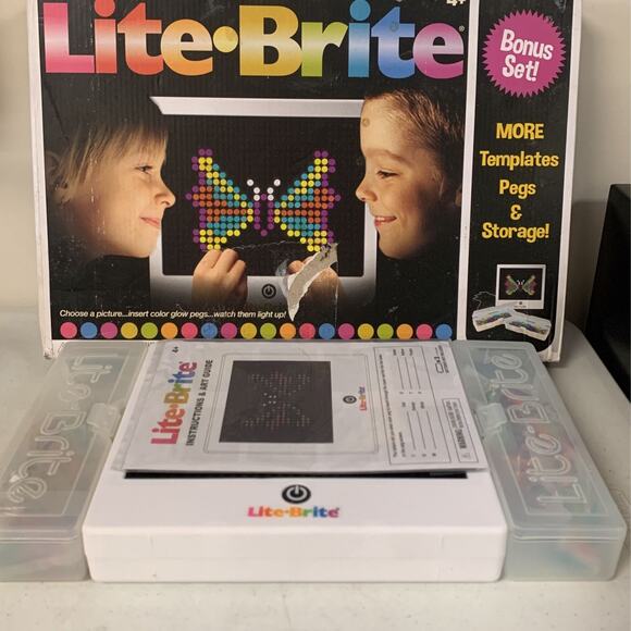 Lite-Brite Other - Lite-Brite Magic Screen Light Bright Bonus Set